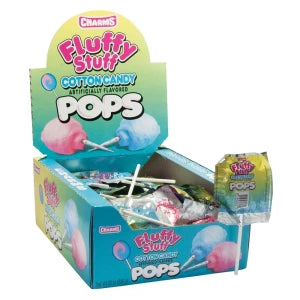 Cotton Candy Charms Pops