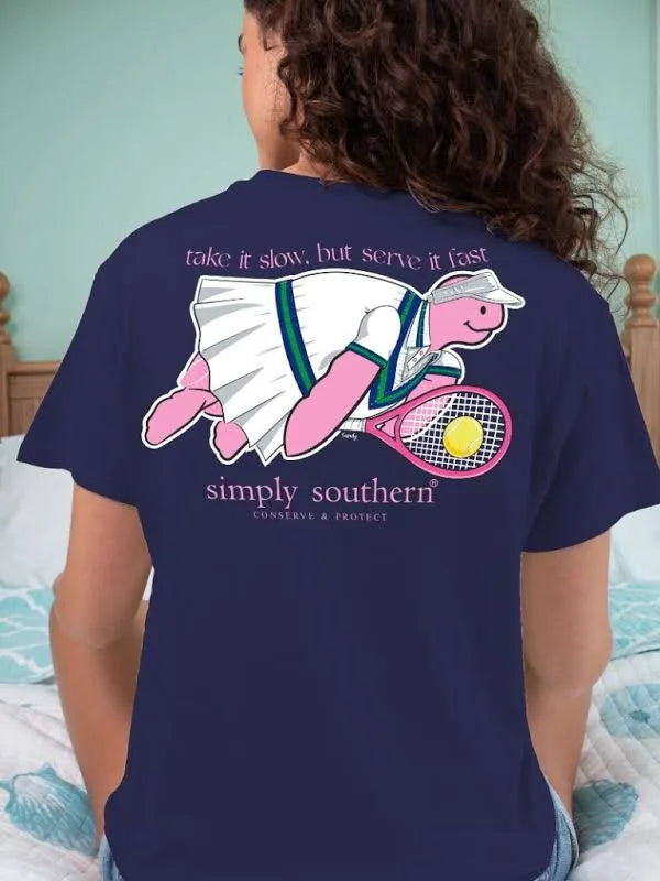 Take It Slow, But Serve It Fast Tennis ~ Simply Southern