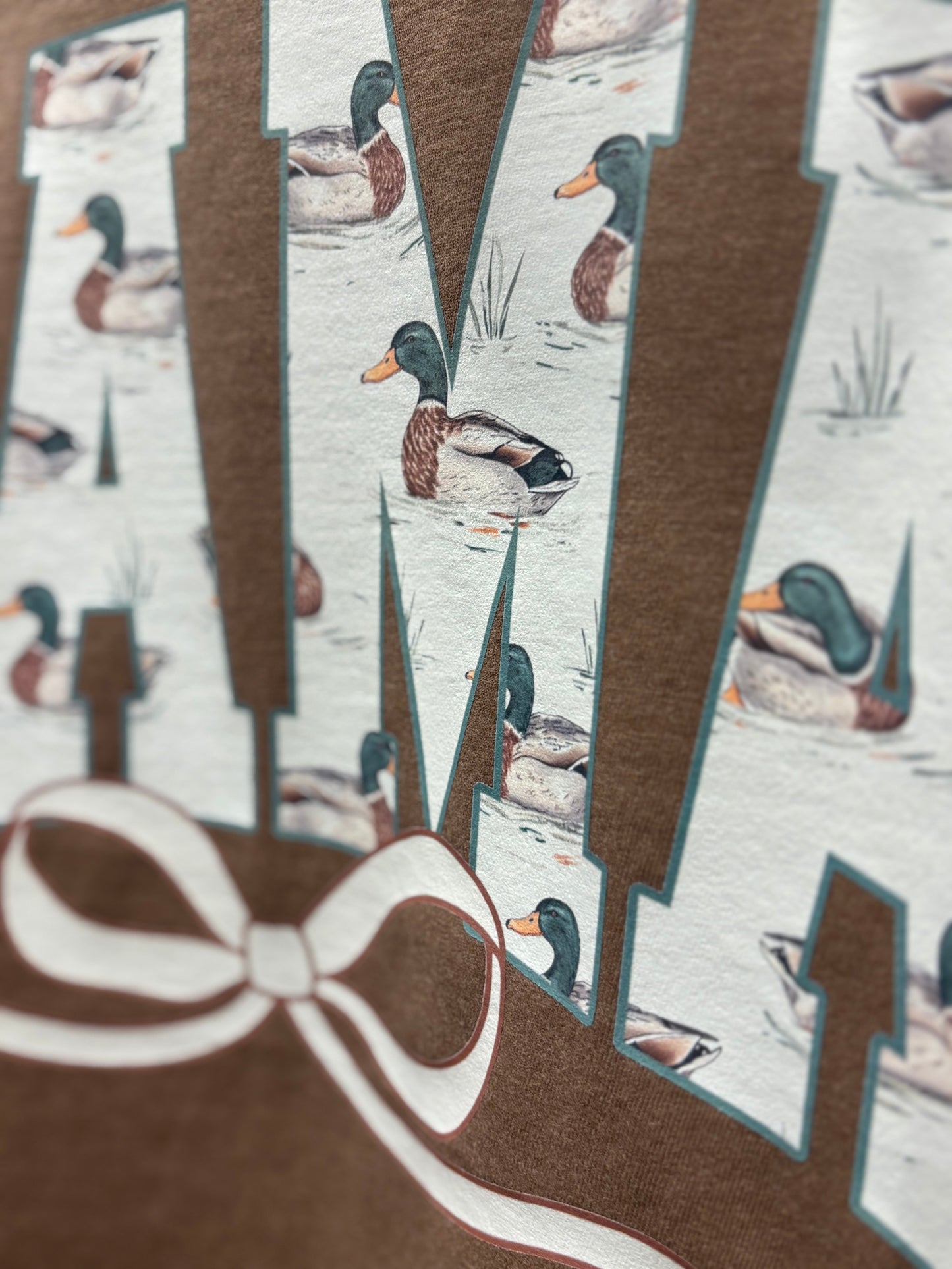 Mama Mallard Duck Graphic Tee
