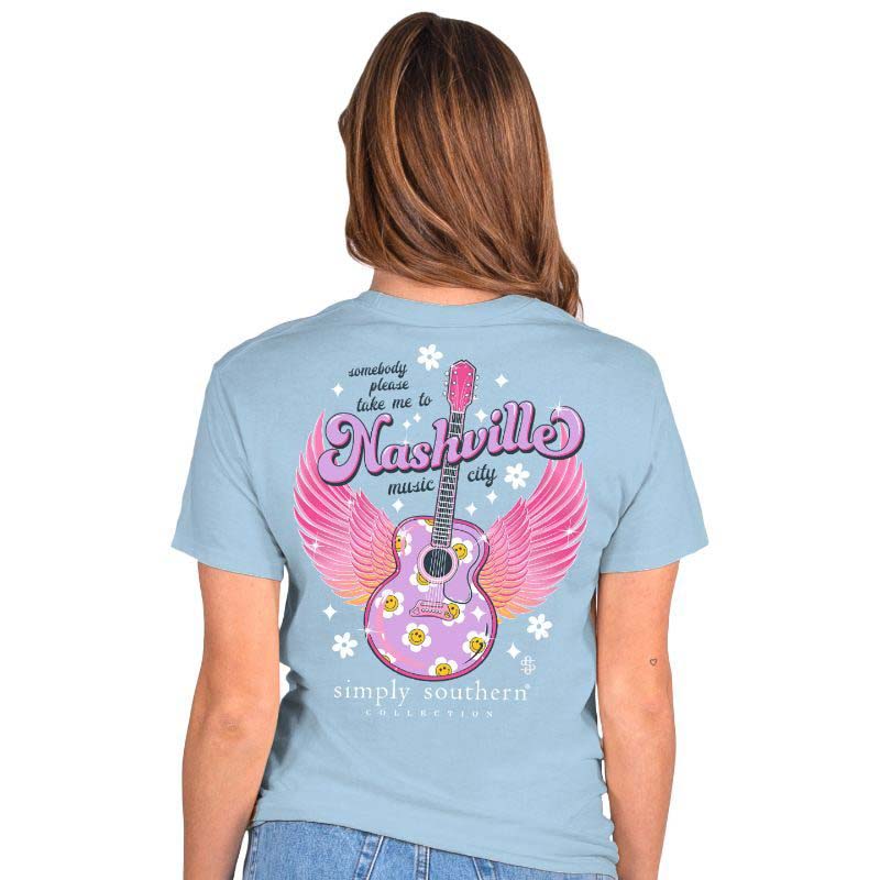 Nashville Music City ~ Simply Southern Tee