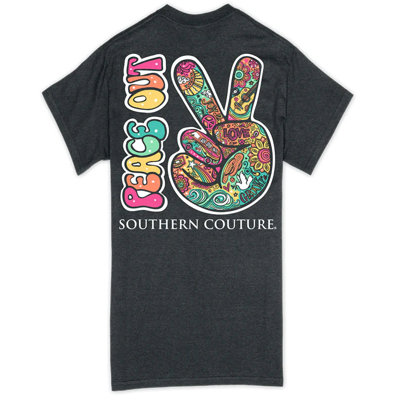Peace Out ~ Southern Couture Tee