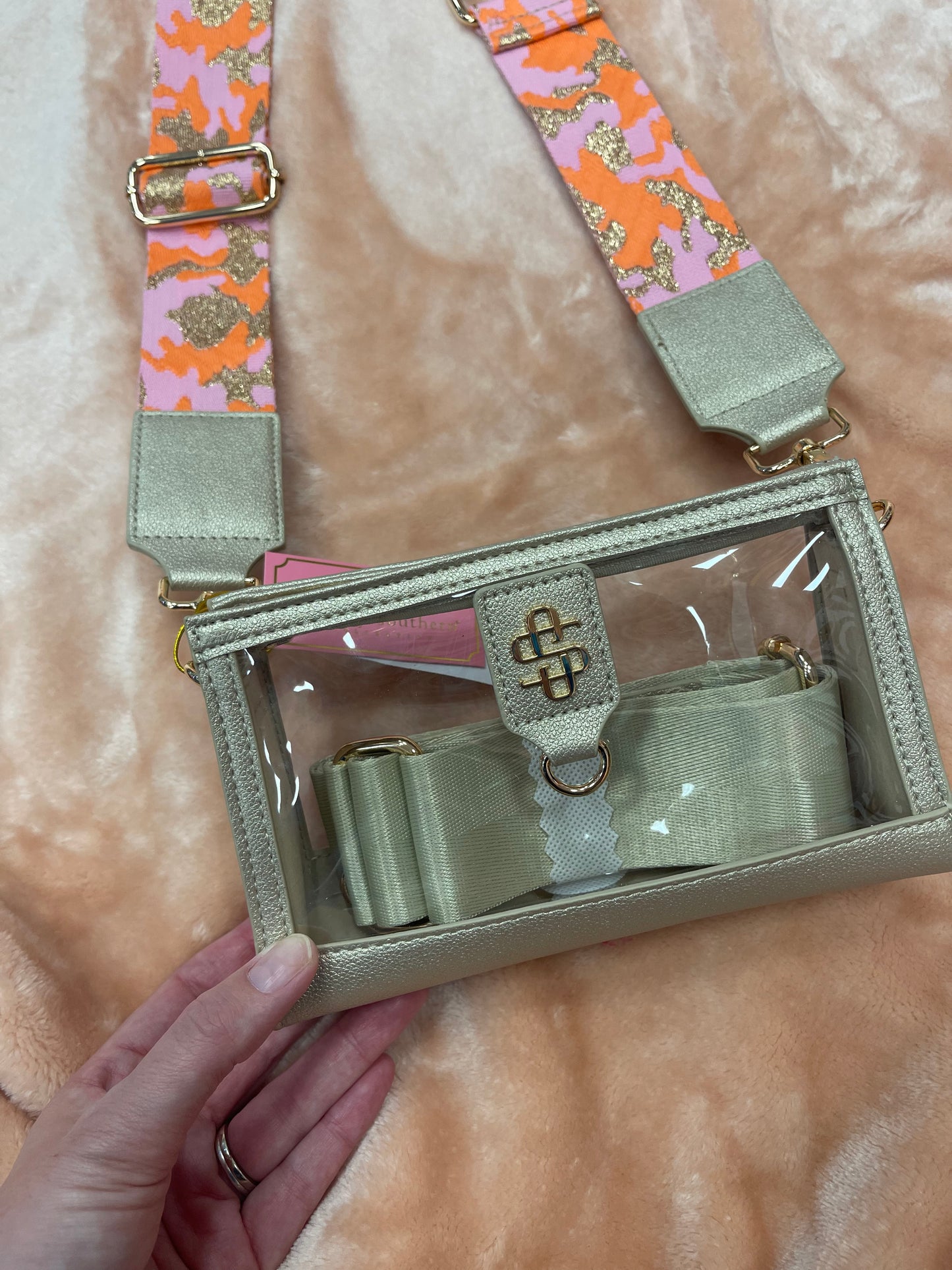 Clear Crossbody Bags ~ Simply Southern Brand