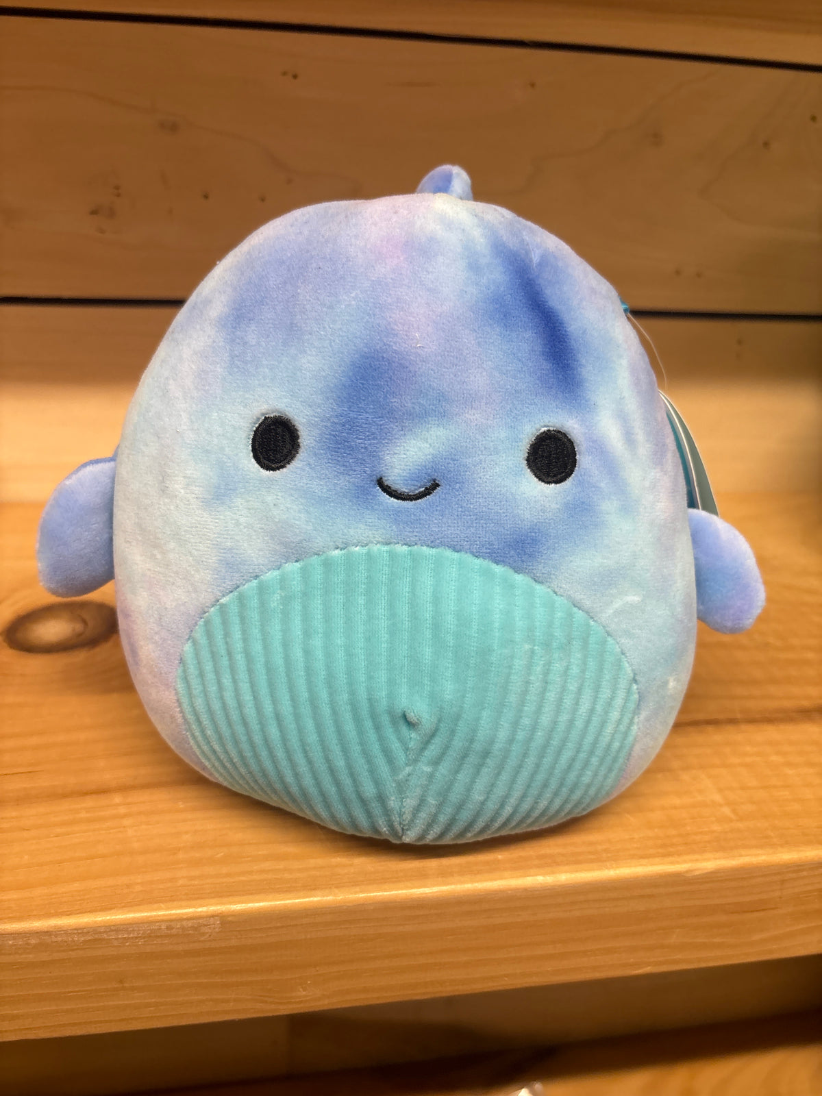 Cyan The Tie Dye Blue Whale