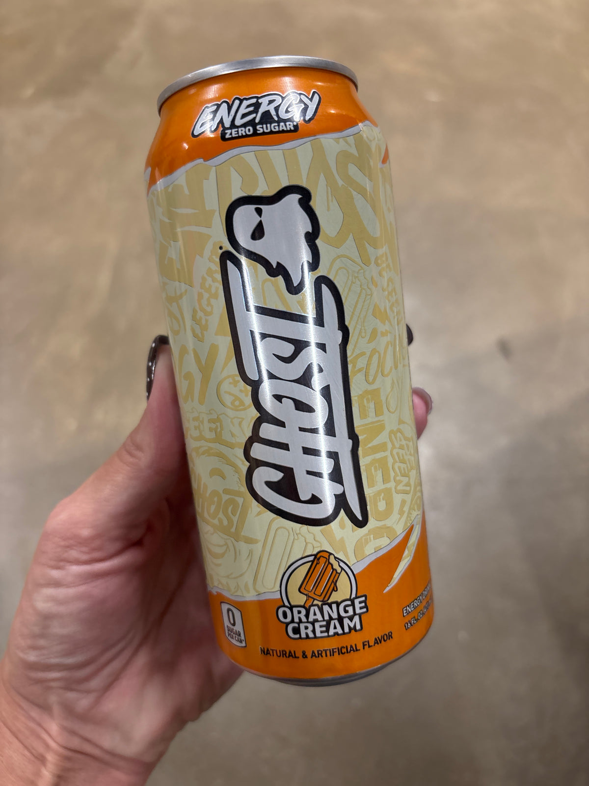 Orange Cream Ghost Energy