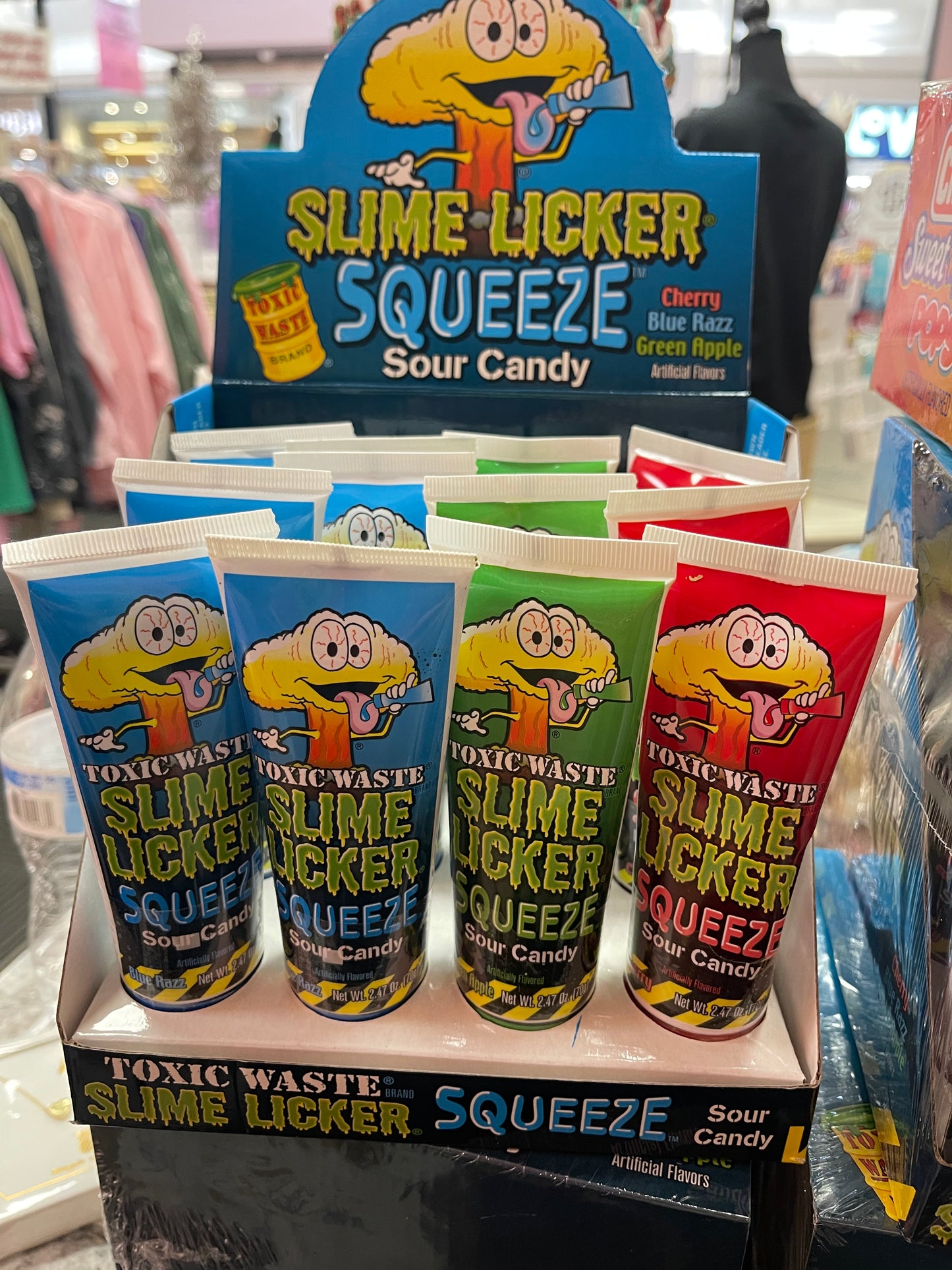 Toxic Waste Slime Licker Squeeze Sour Candy