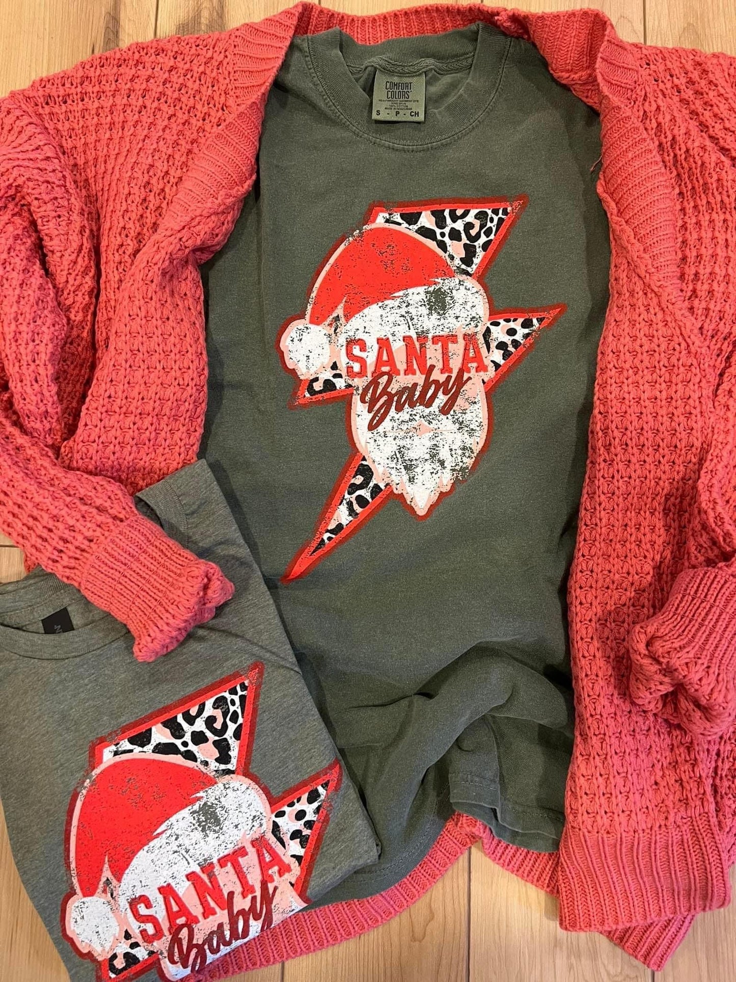 Santa Baby ~ Screen Printed Graphic Tee