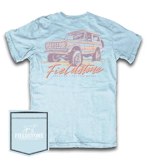 Neon Bronco - Fieldstone Brand Men’s Tee