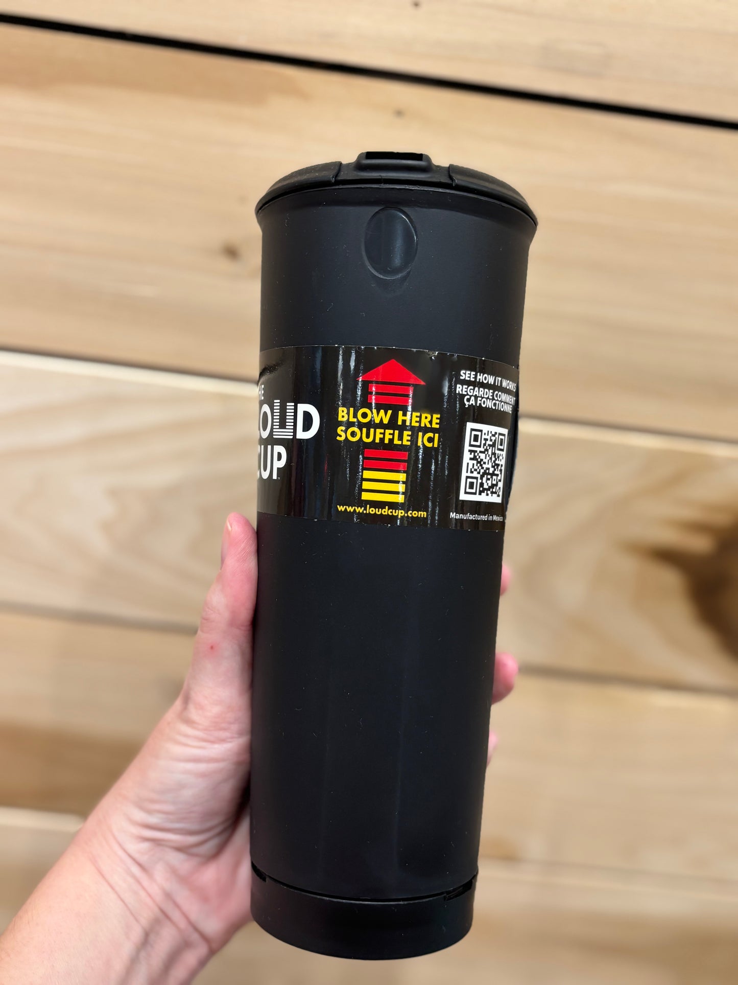 Loud Cup ~ 20 oz Noise Making Cup