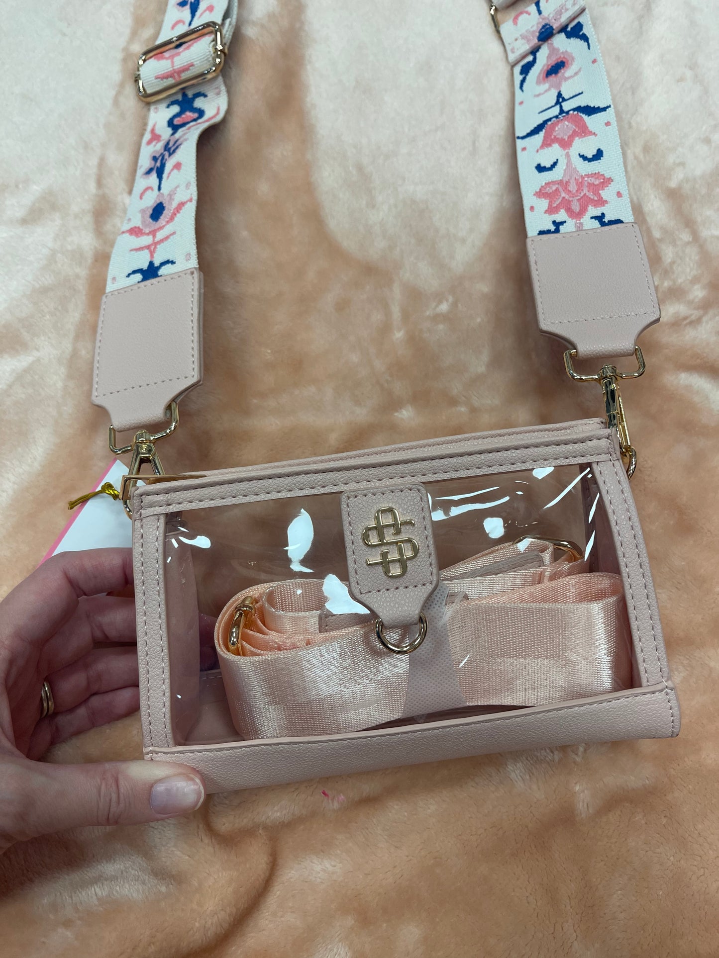 Clear Crossbody Bags ~ Simply Southern Brand