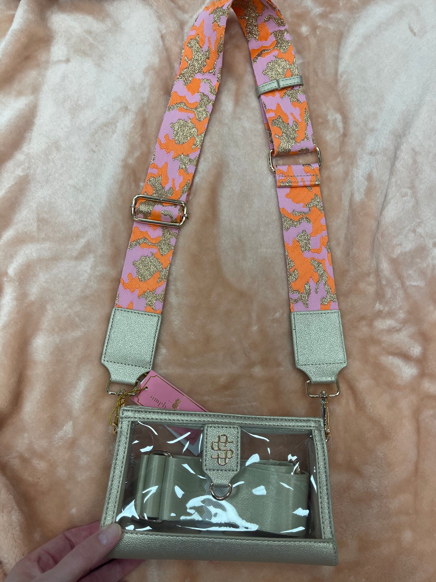 Clear Crossbody Bags ~ Simply Southern Brand