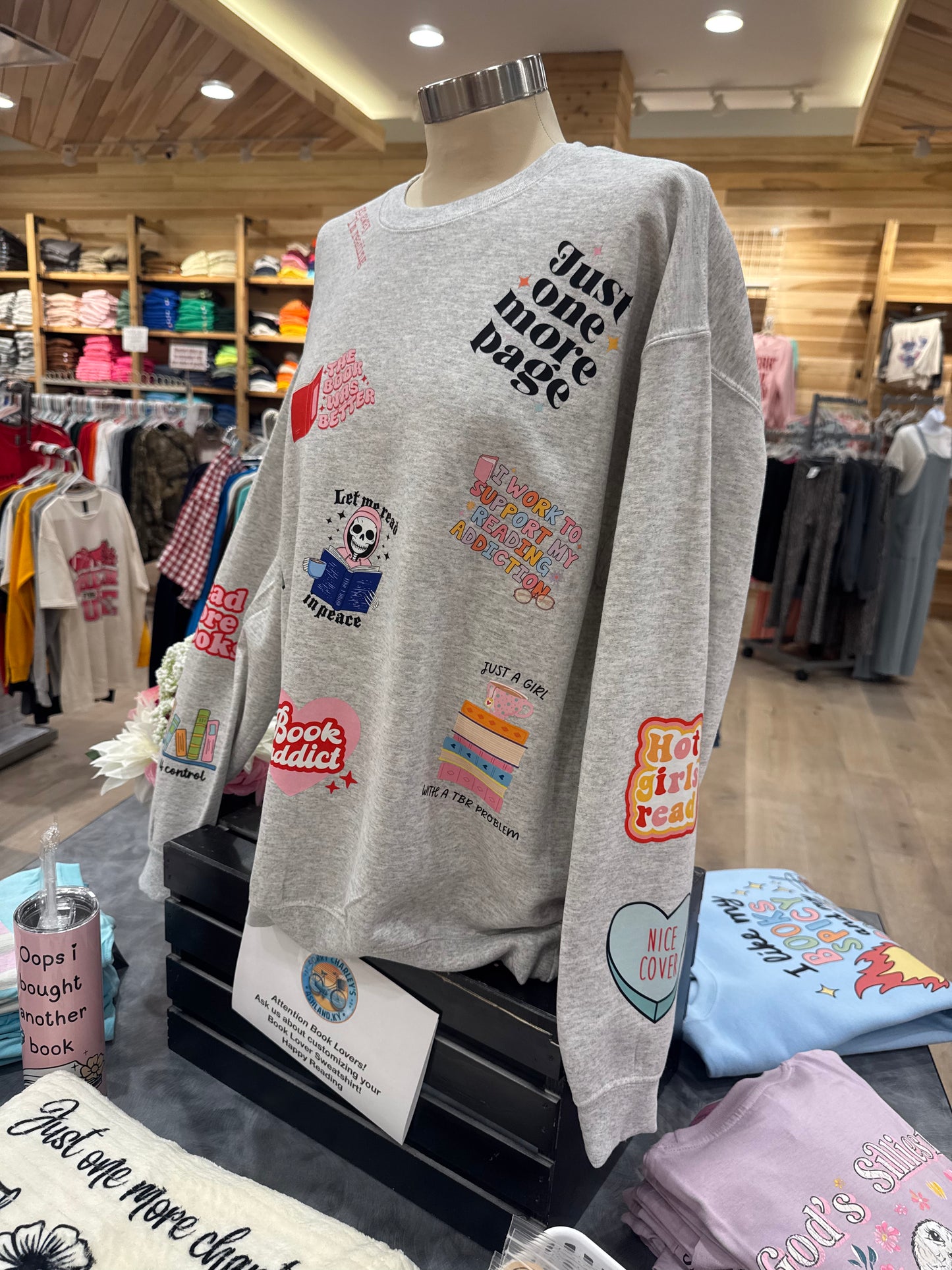 Book Obsessed Crewneck Sweatshirt