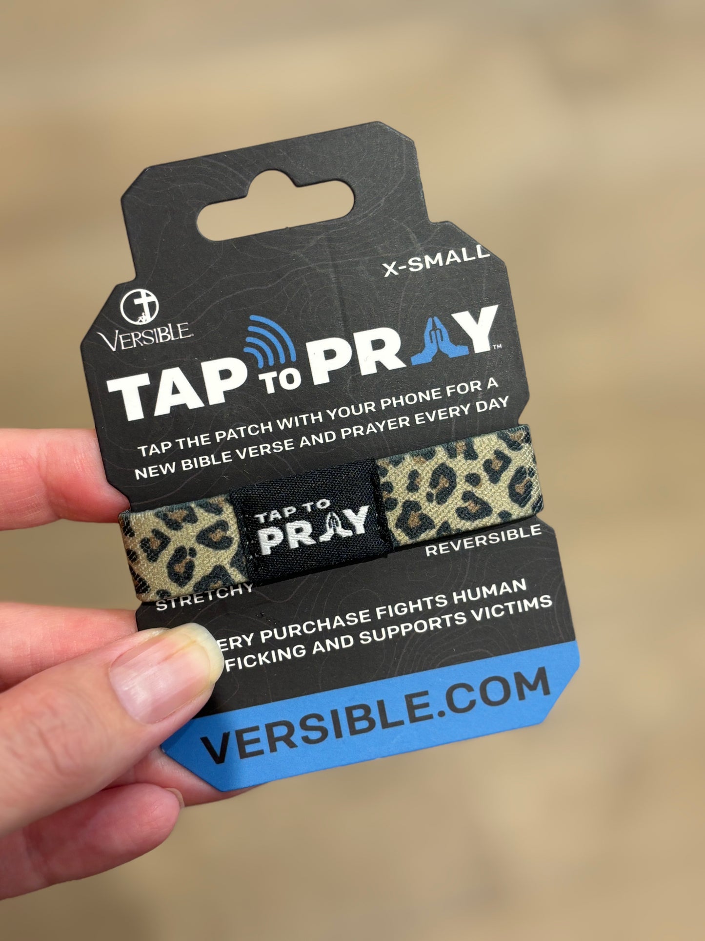 Versible ~ Tap To Pray Stretchy Band