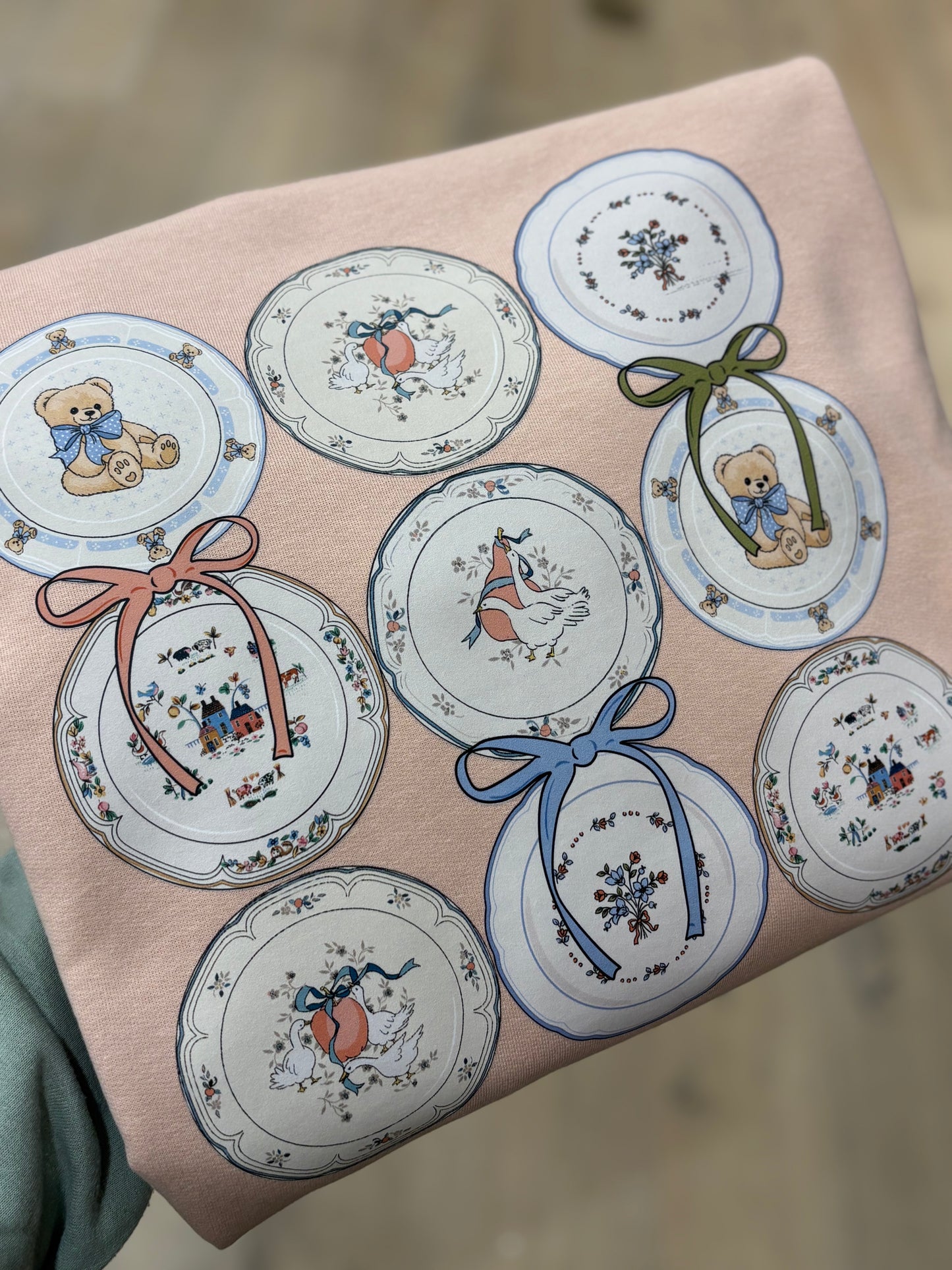 Grandma’s Dishes ~ T-Shirt or Crewneck Sweatshirt