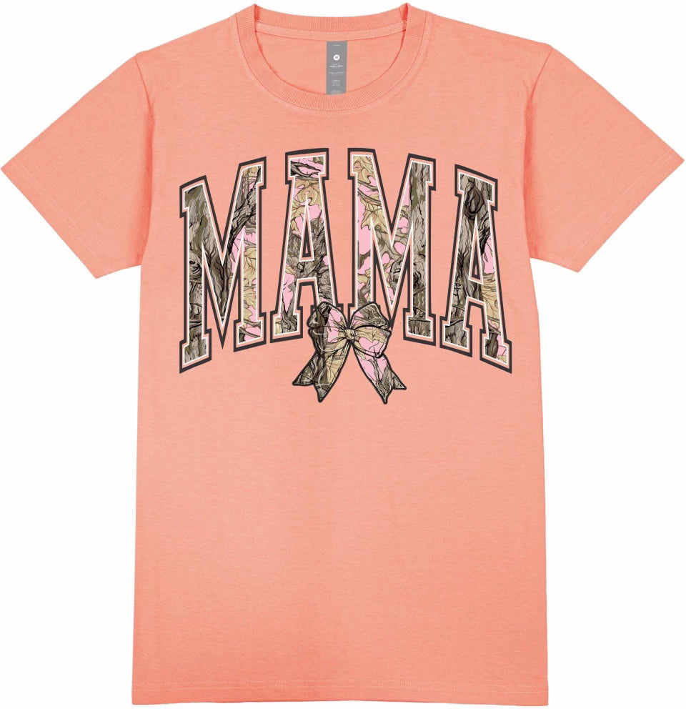 Camo Mama ~ Simply Southern Tee