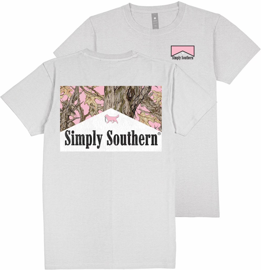 Camo Girlie ~ Simply Southern Tee