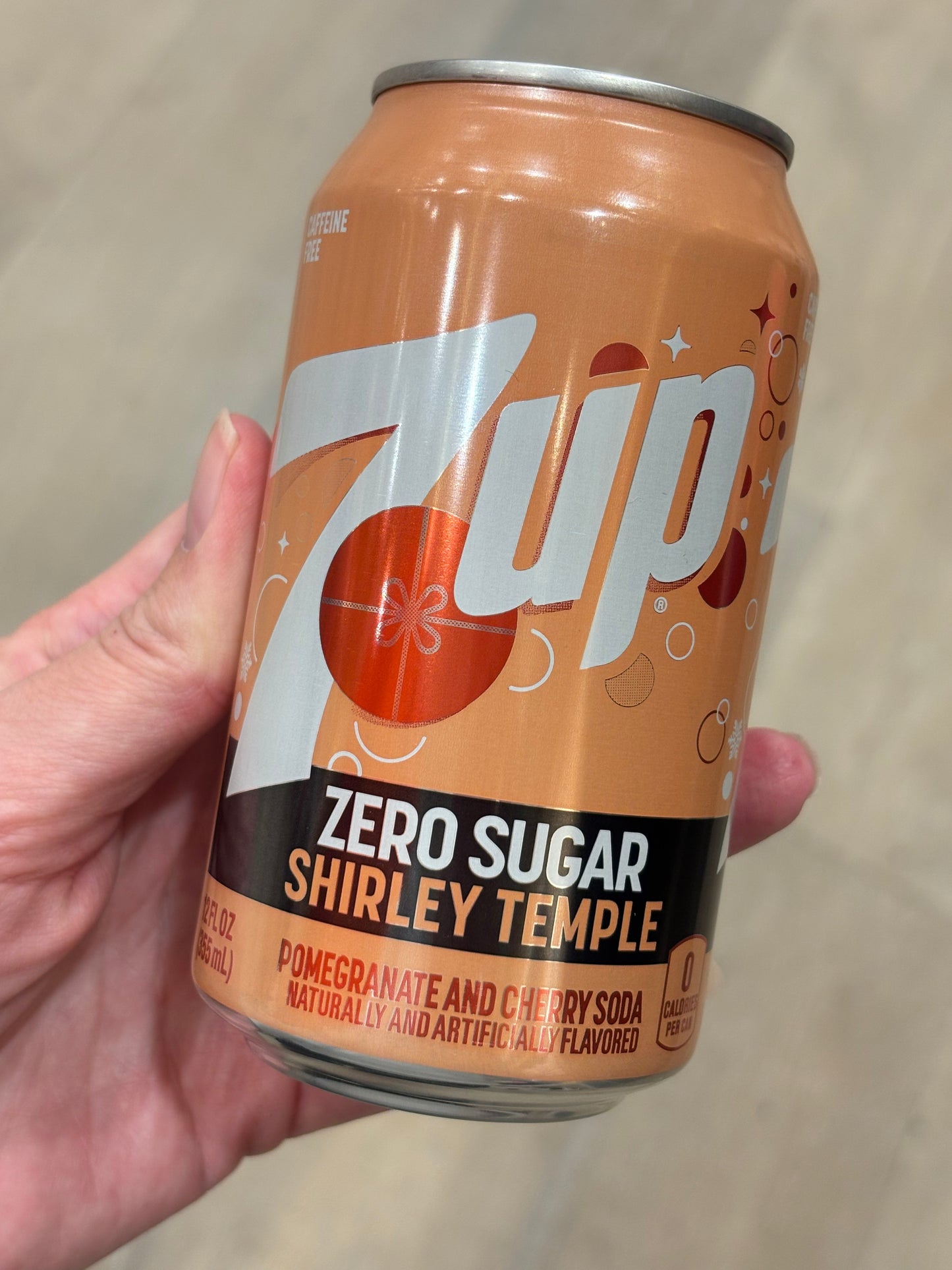 Zero Sugar Shirley Temple 7-Up