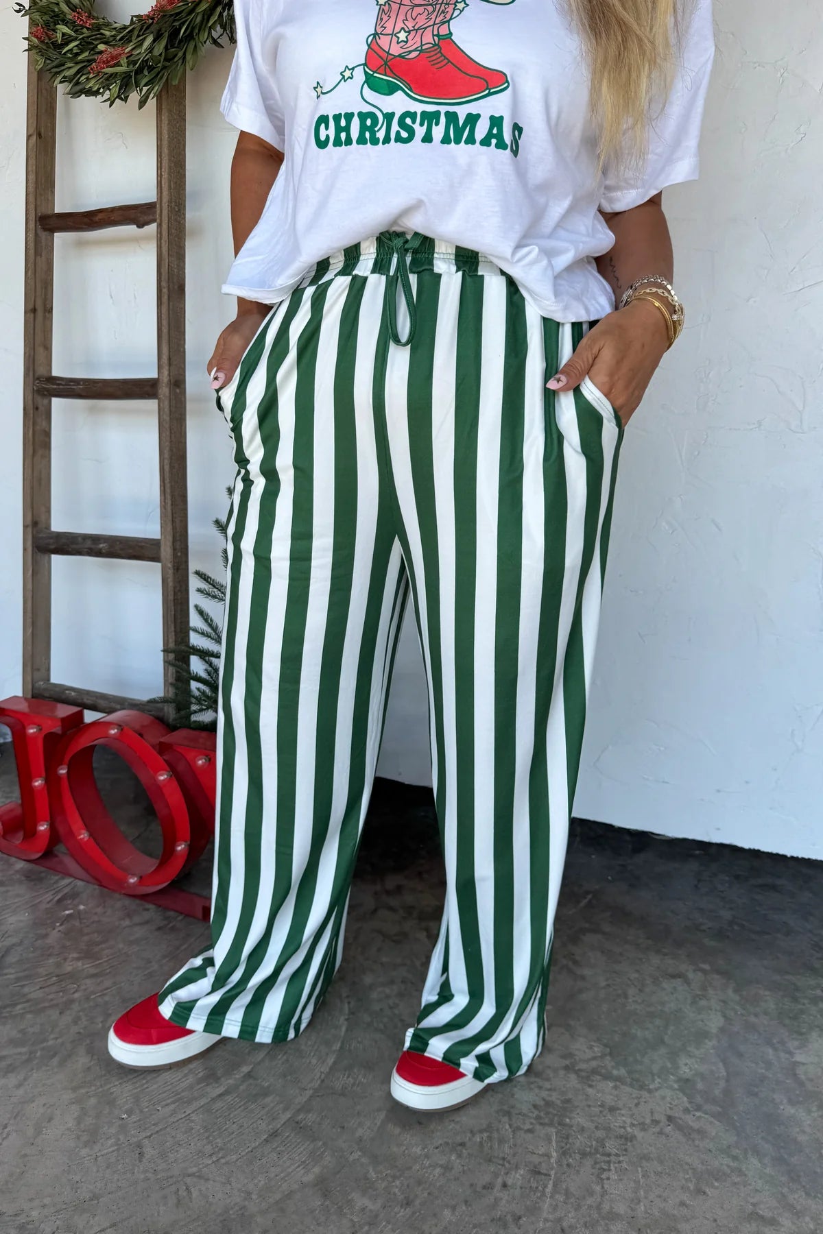 Holiday Stripe Pants ~ Blakeley Brand
