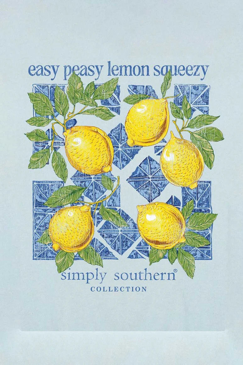Easy Peasy Lemon Squeezy ~ Lemon Simply Southern Crewneck