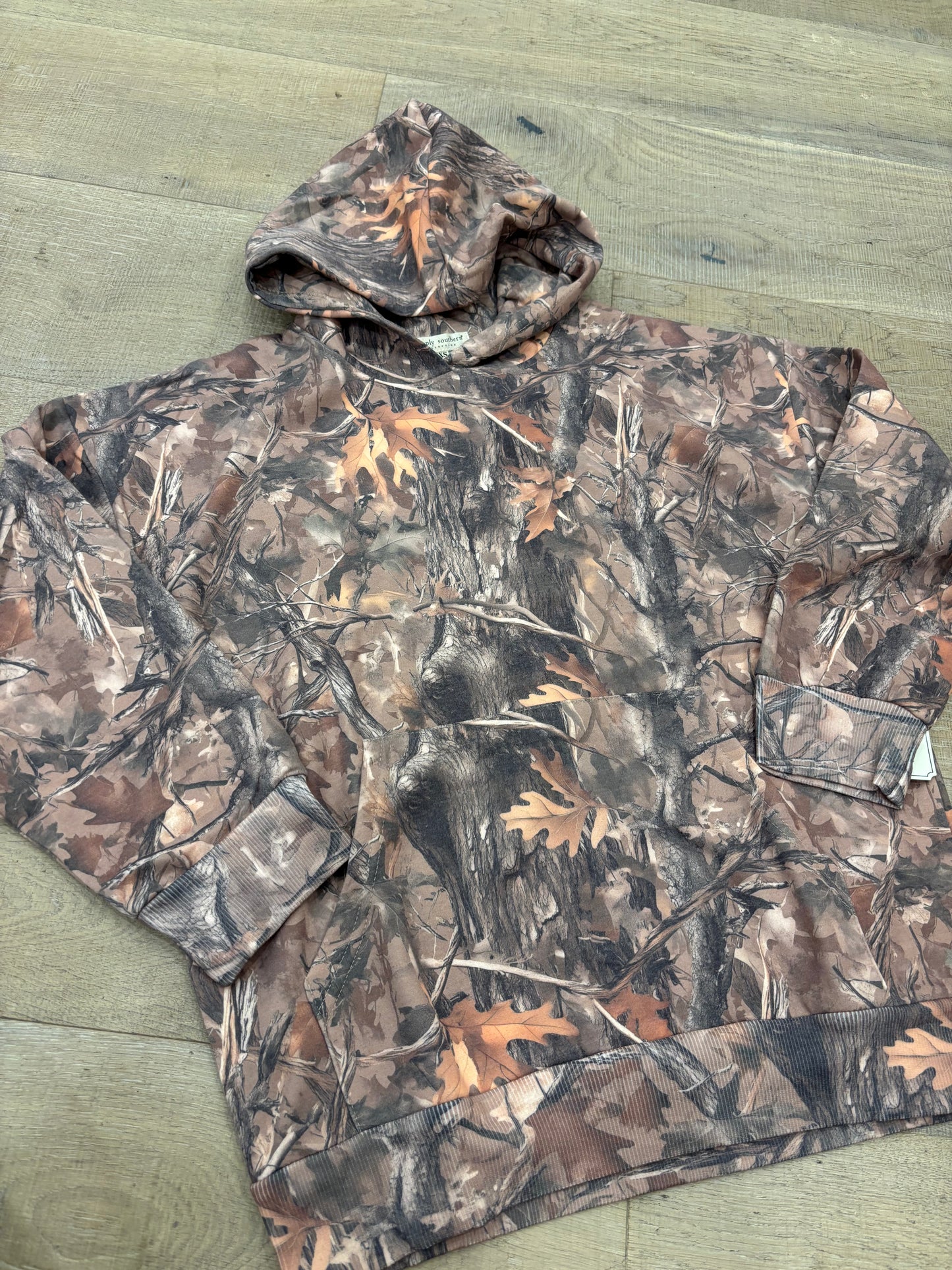 Super Soft Camo Hoodie ~ Simply Southern Brand