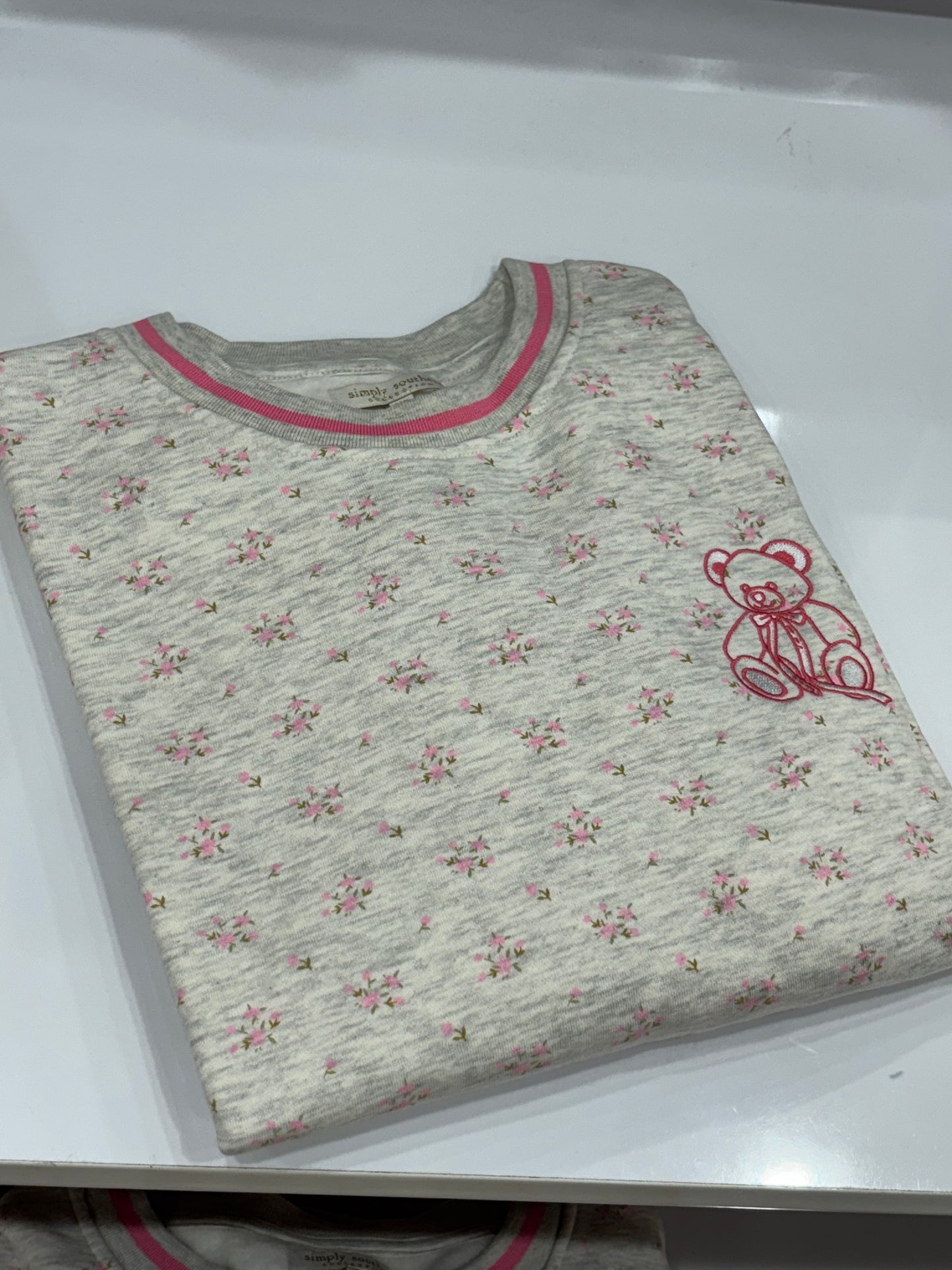If People Can Hate ~ Teddy Bear Embroidered Crewneck Sweatshirt