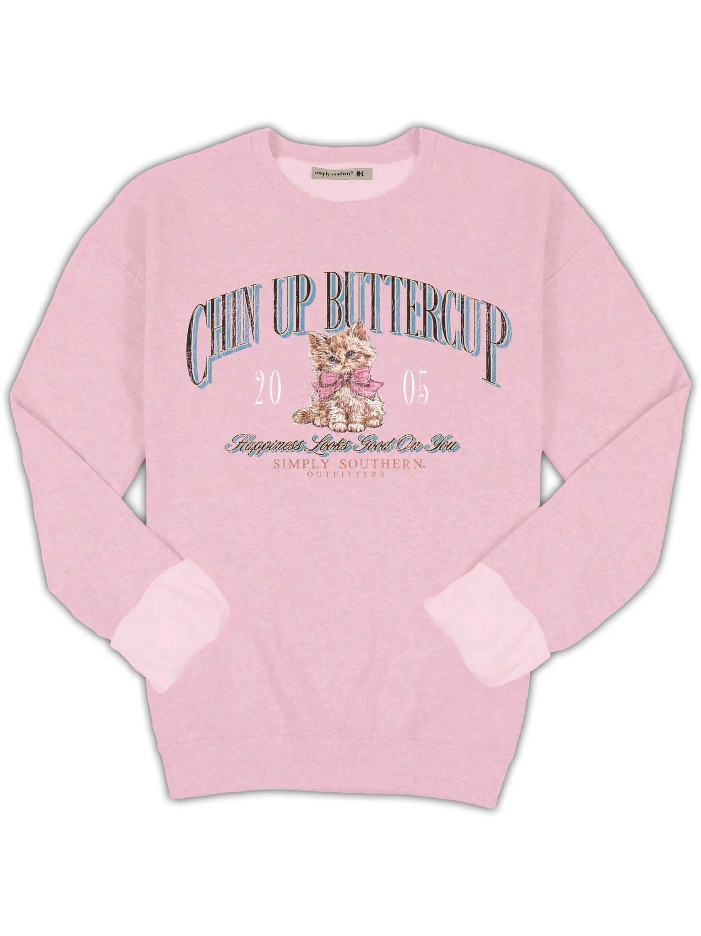 Chin Up Buttercup ~ Simply Southern Crewneck