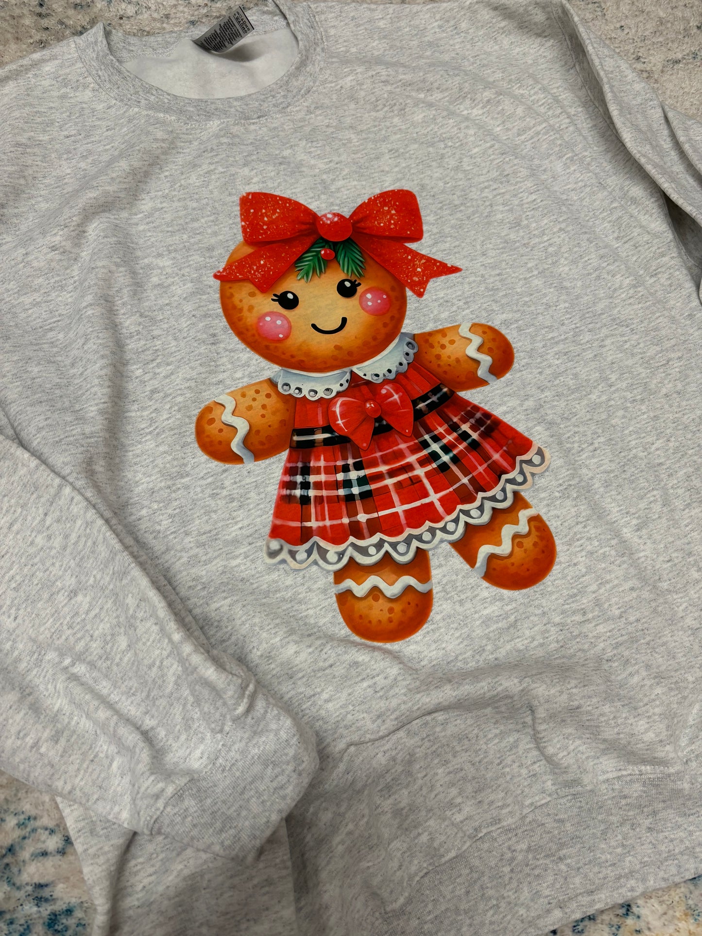 Coquette Gingerbread Crewneck Sweatshirt ~ Adult and Youth Sizes