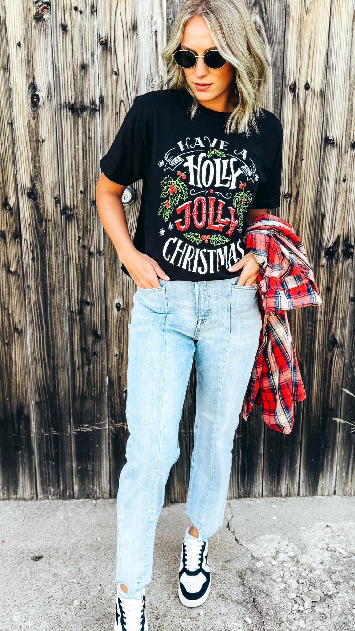 Have a Holly Jolly Christmas ~ Graphic Tee