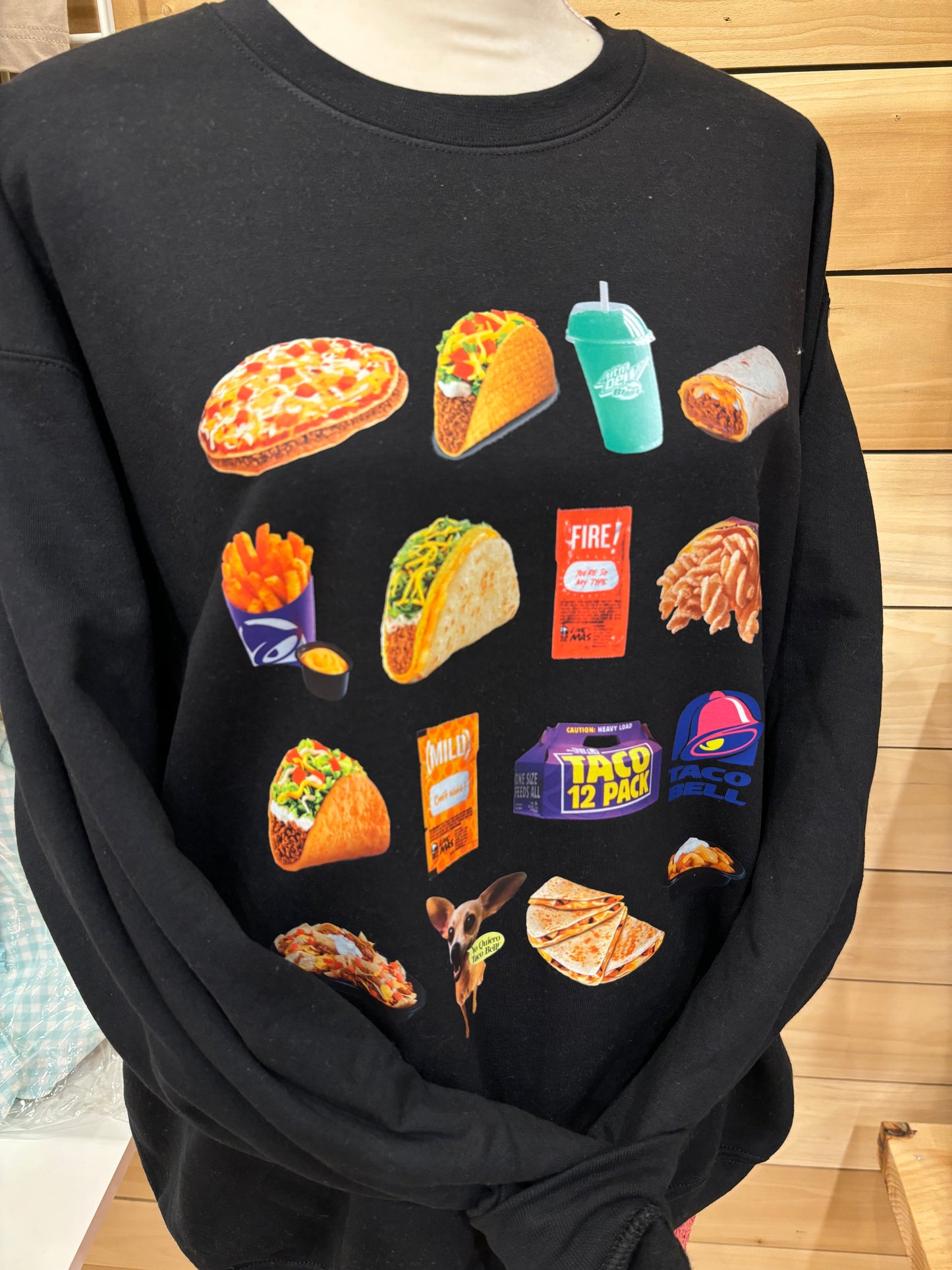 Fast Food Crewneck - Tacos Edition ~ Youth and Adult Sizes