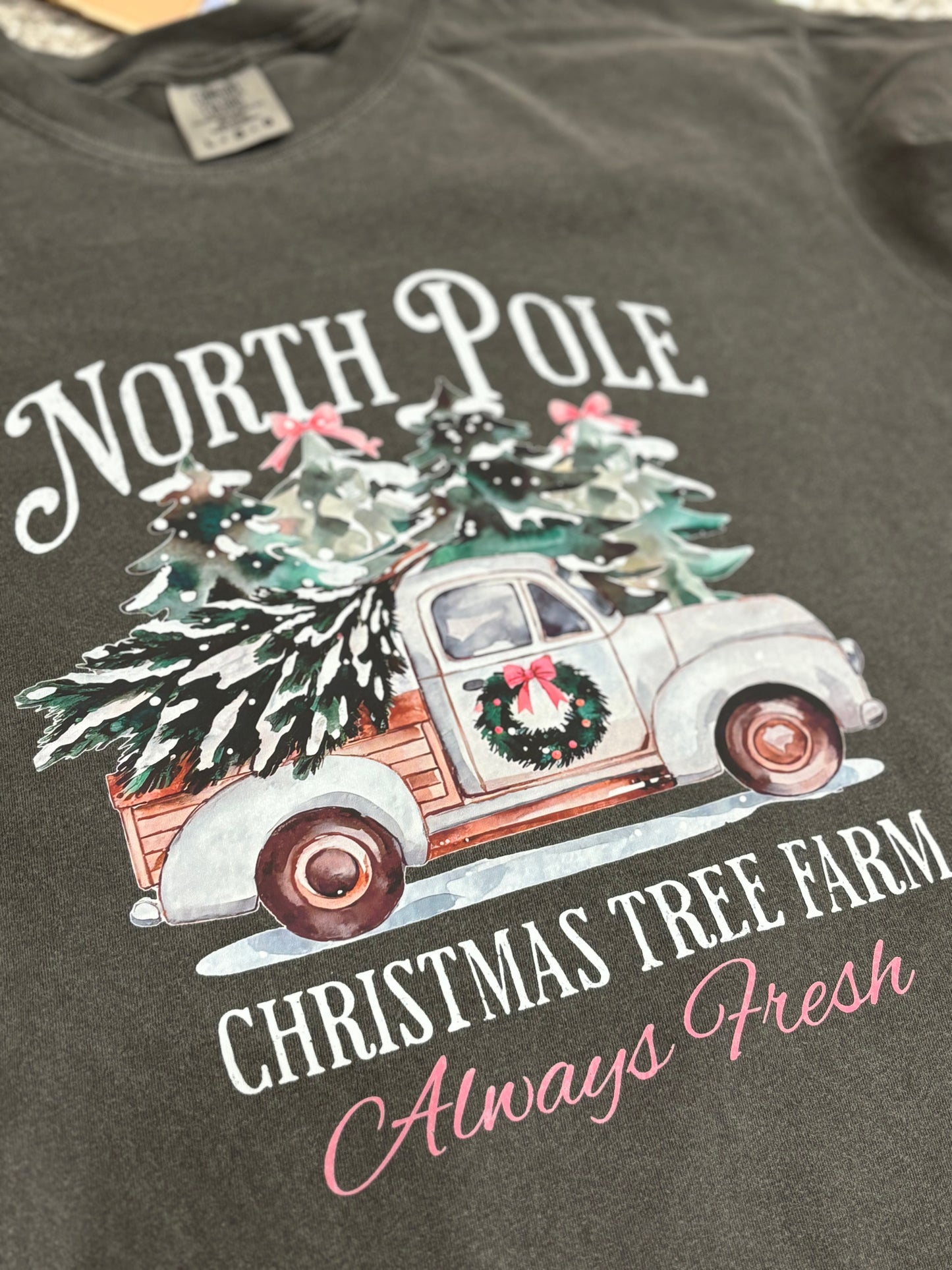 North Pole Christmas Tree Farm ~ Graphic Tee