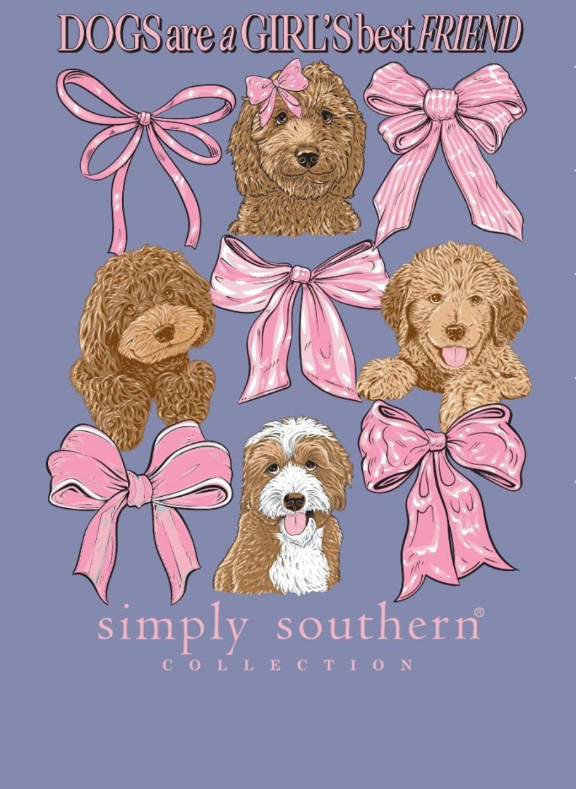 Dogs are a Girls Best Friend ~ Simply Southern Tee