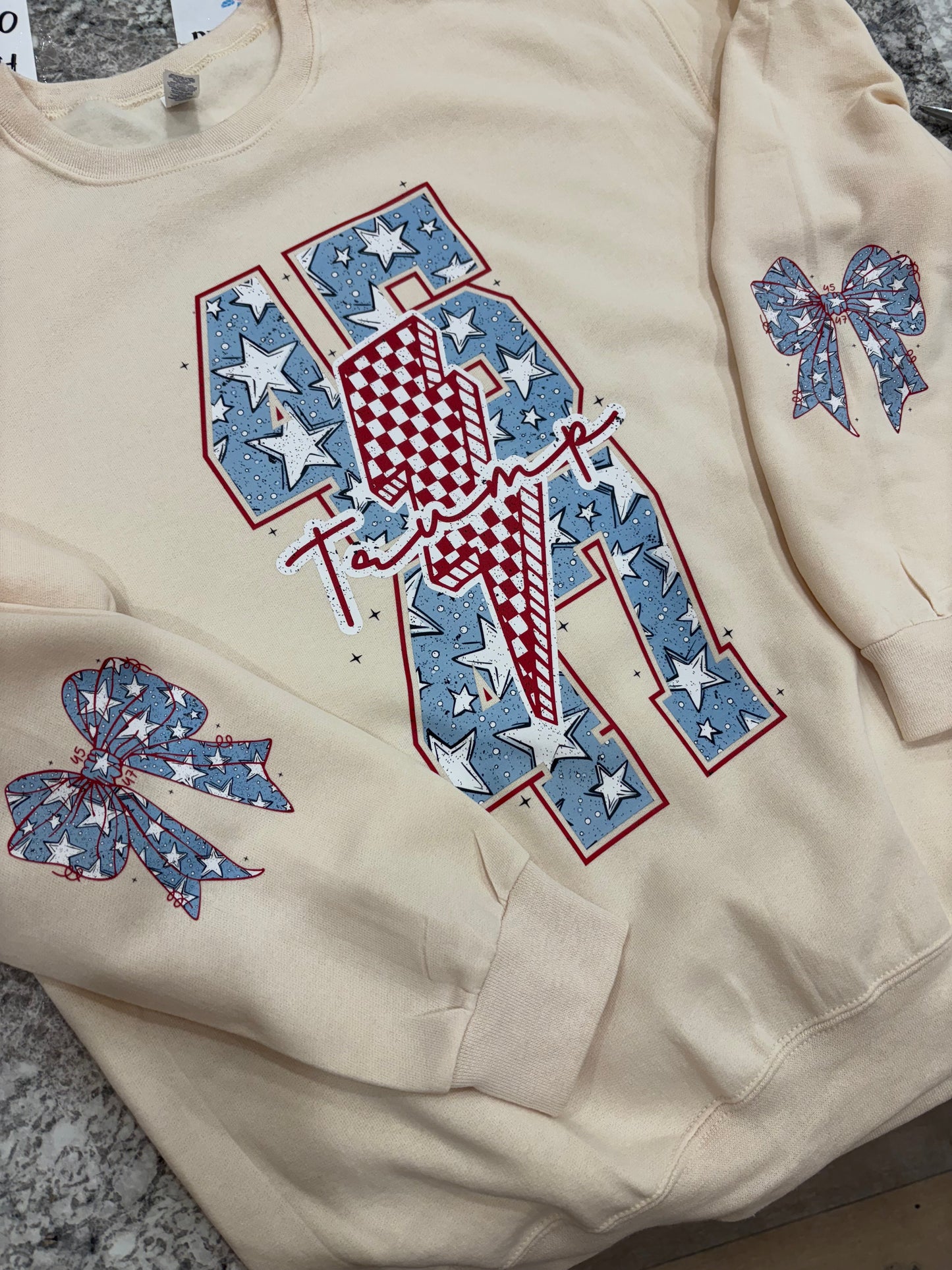 Trump 45 - 47 ~ Crewneck Sweatshirt