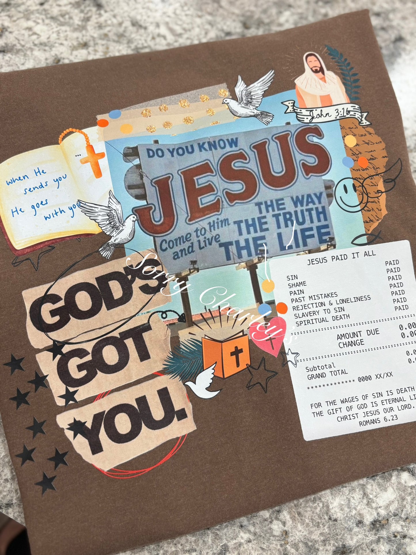 God’s Got You ~ Comfort Colors Tee