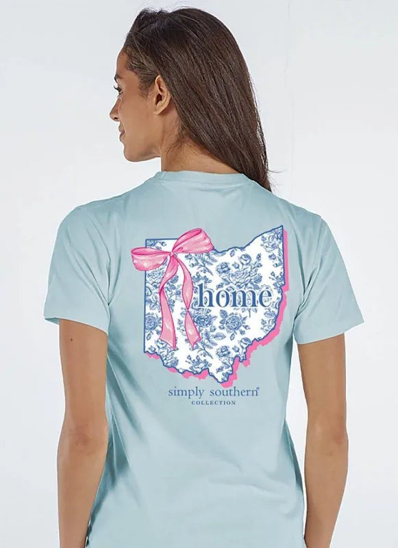 Couquette Ohio ~ Simply Southern Tee