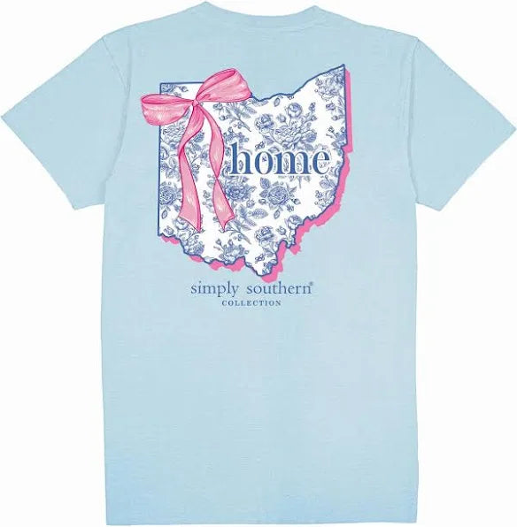 Couquette Ohio ~ Simply Southern Tee