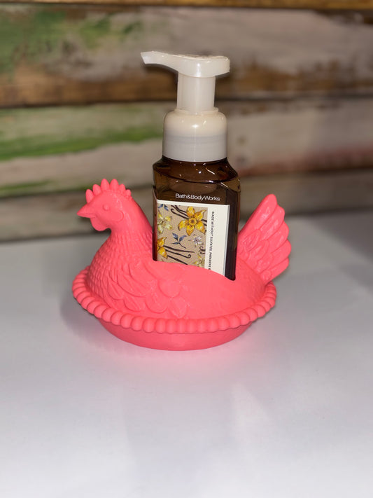 Hen Dish and Soap Gift Set