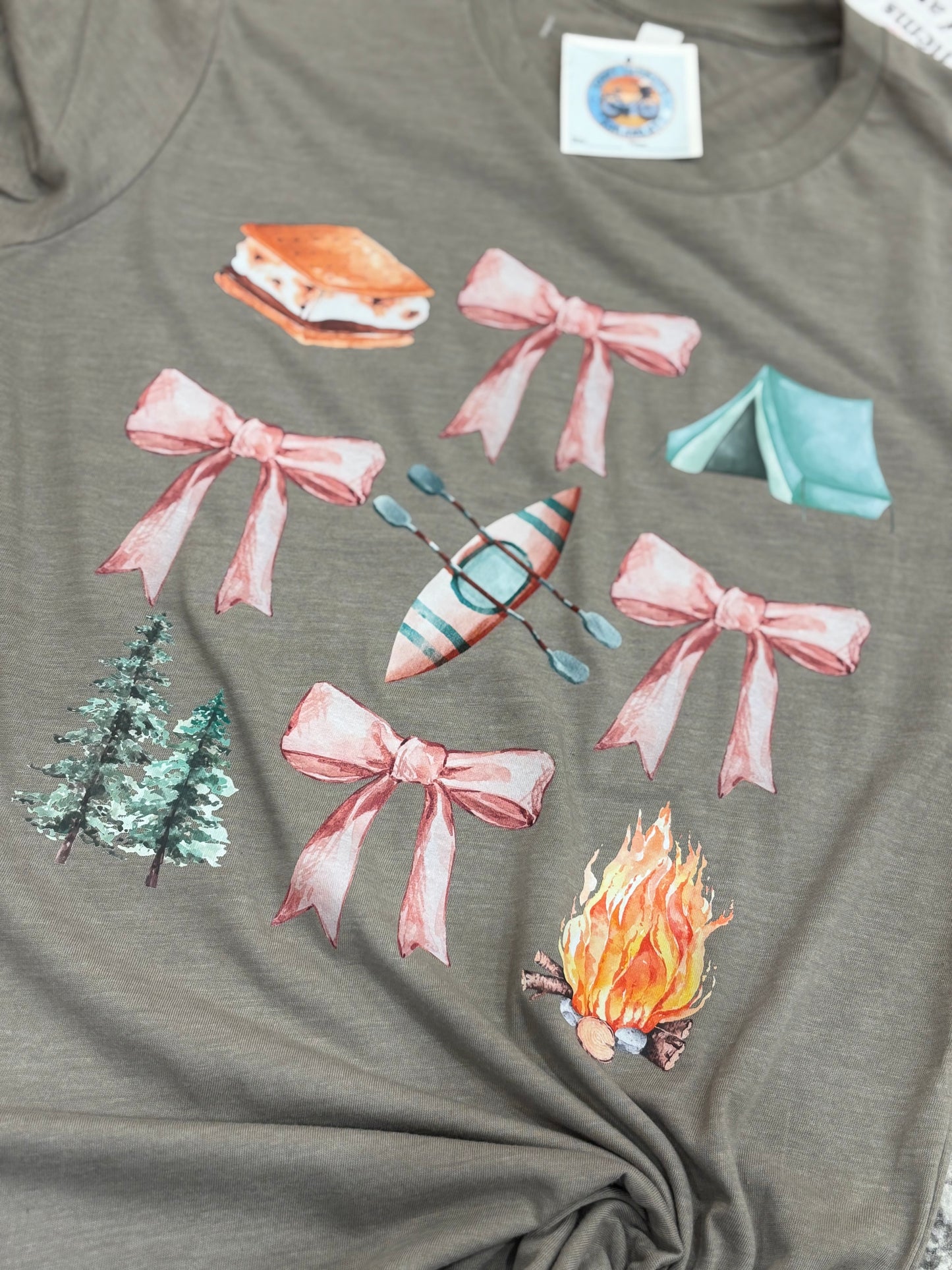 Glamping Queen ~ Camping Graphic Tee