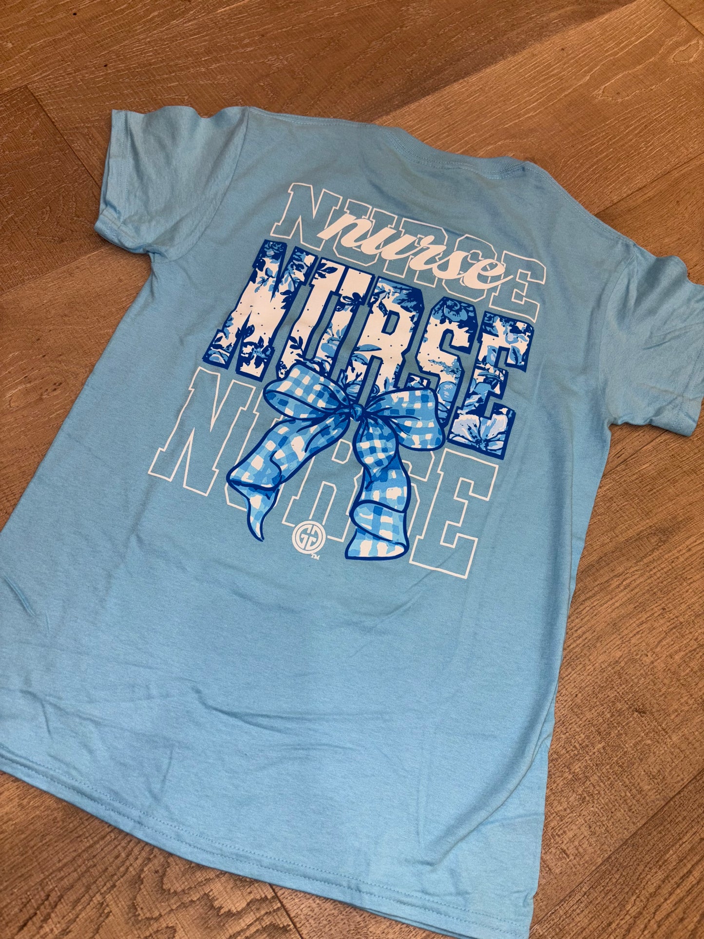 Coquette Bow Nurse Graphic Tee