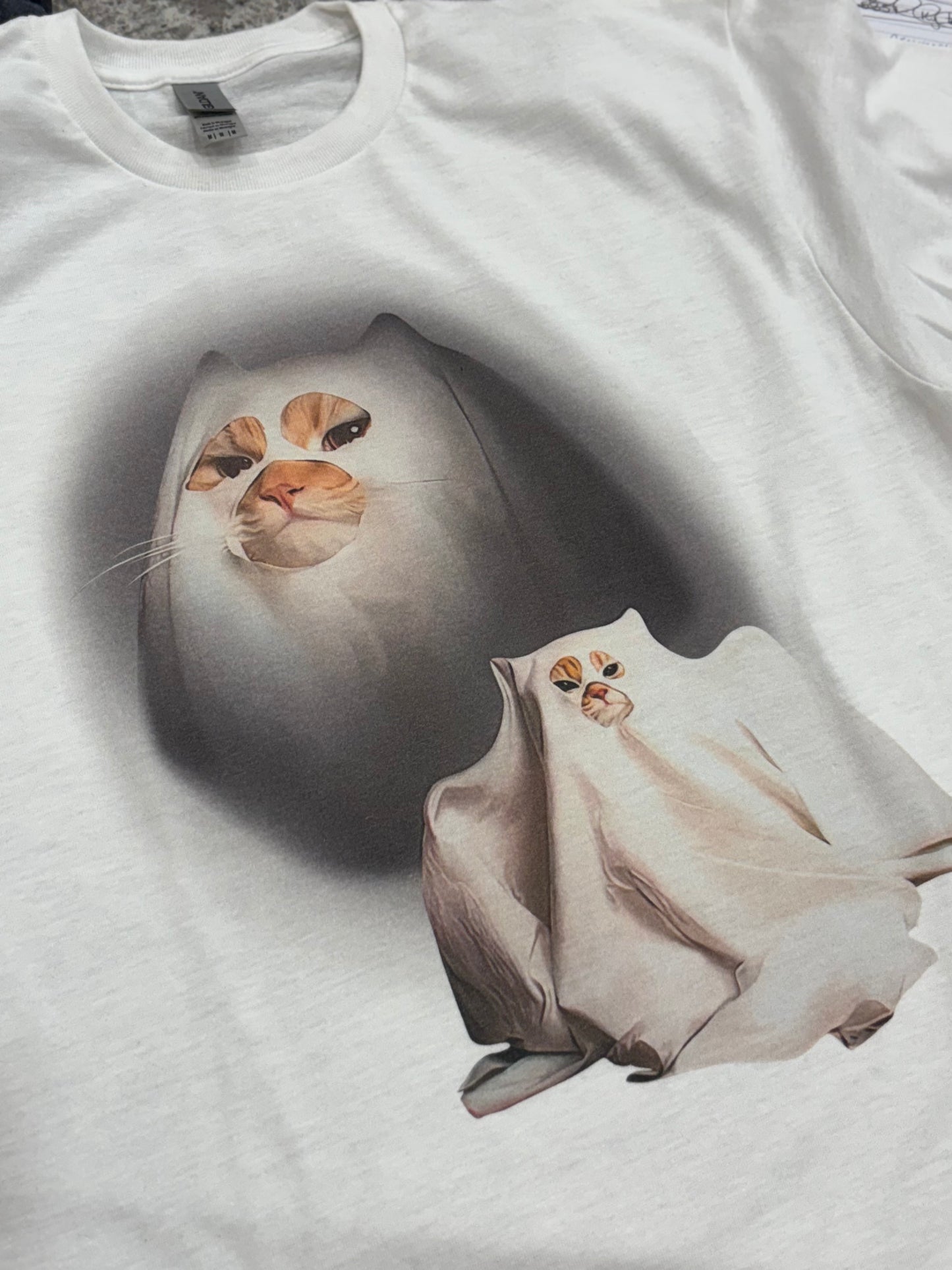 Ghost Cat ~ Graphic Tee