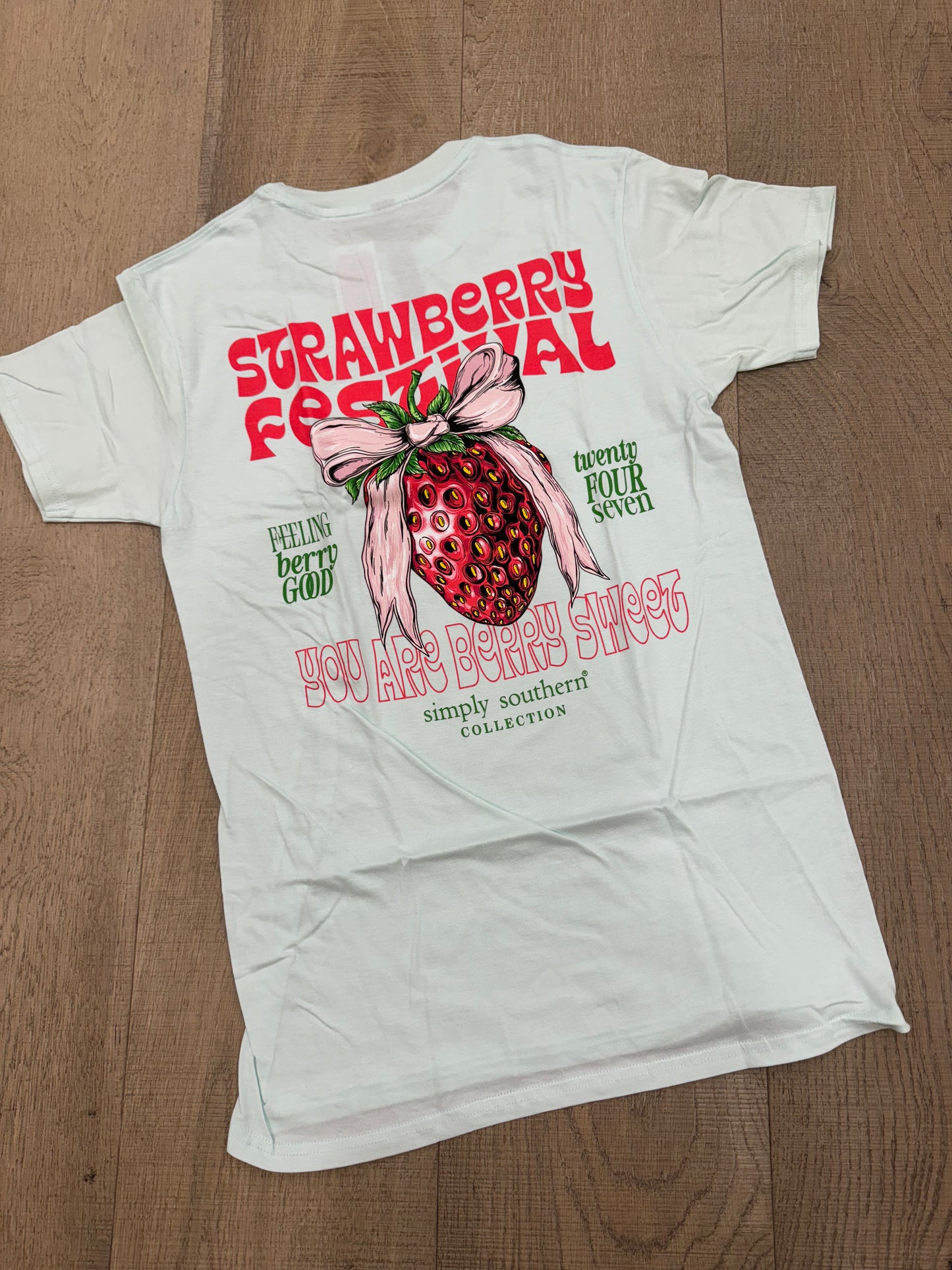 Strawberry Festival ~ Simply Southern Tee