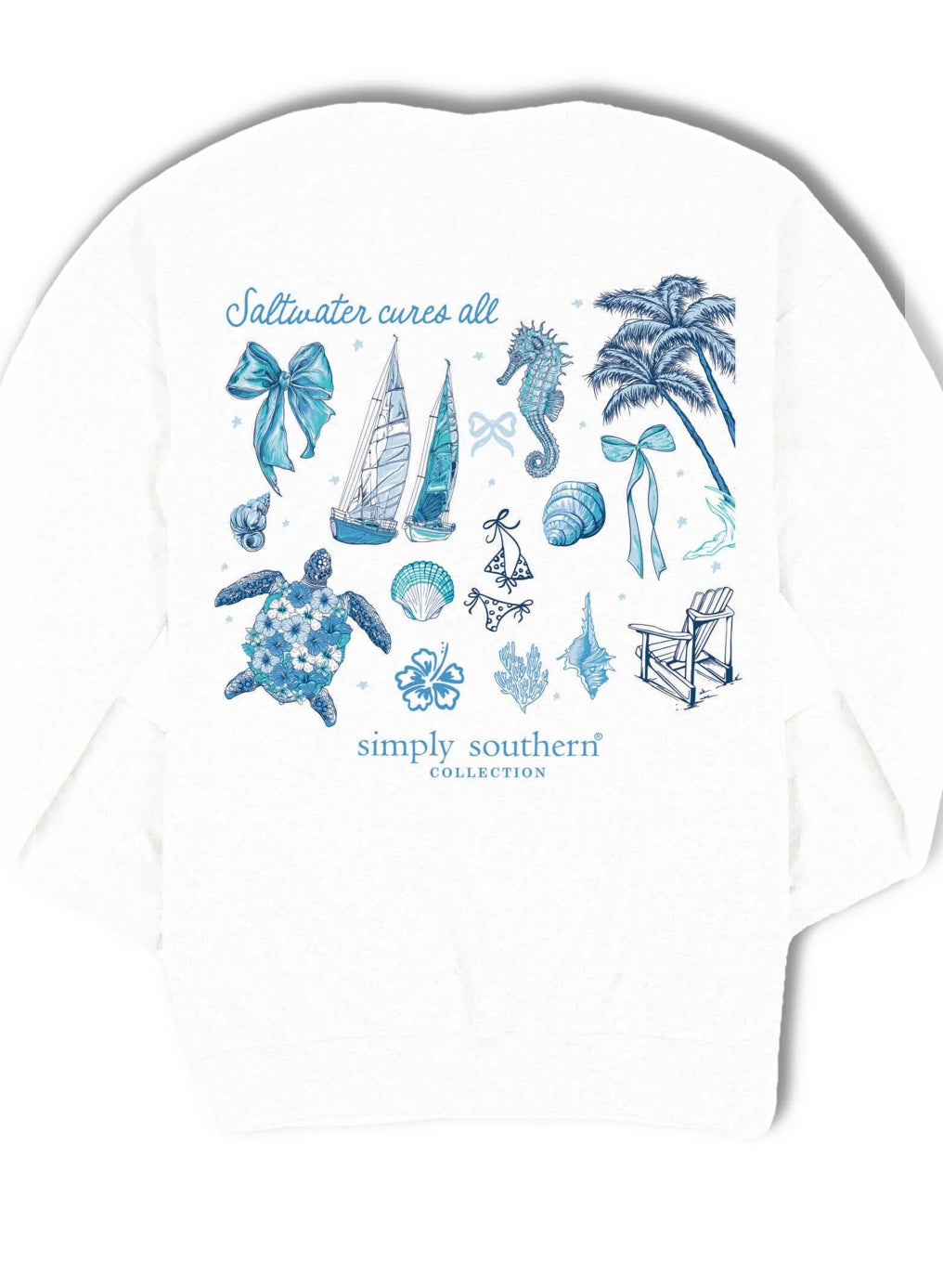 Saltwater Cures All ~ Simply Southern Tee
