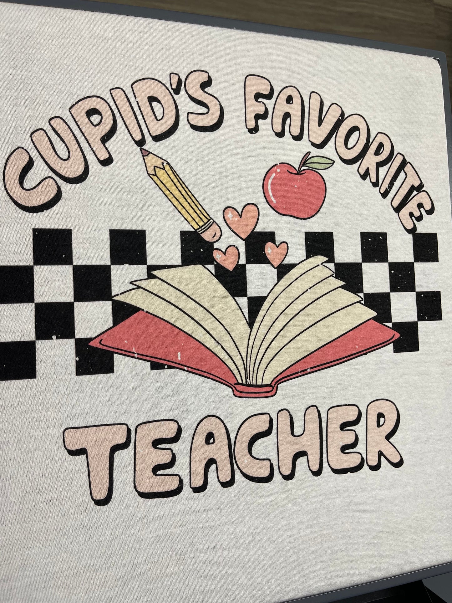 Cupid’s Favorite ~ Teacher Or Nurse Graphic Tee