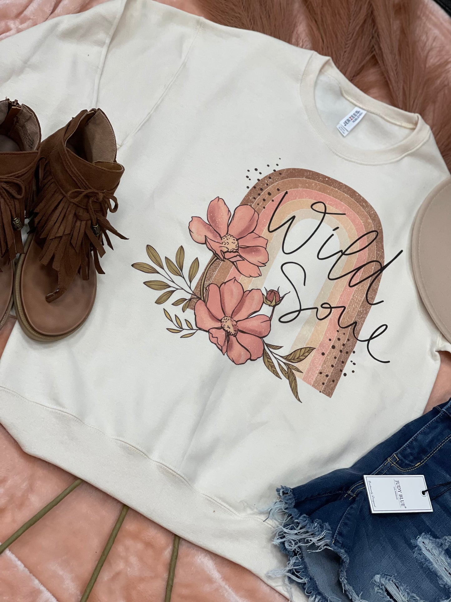 Wild Soul ~ Boho Crewneck Sweatshirt