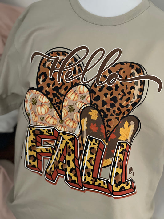 Hello Fall! Graphic T-Shirt or Sweatshirt