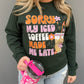 Sorry My Iced Coffee Made Me Late ~ Crewneck Sweatshirt