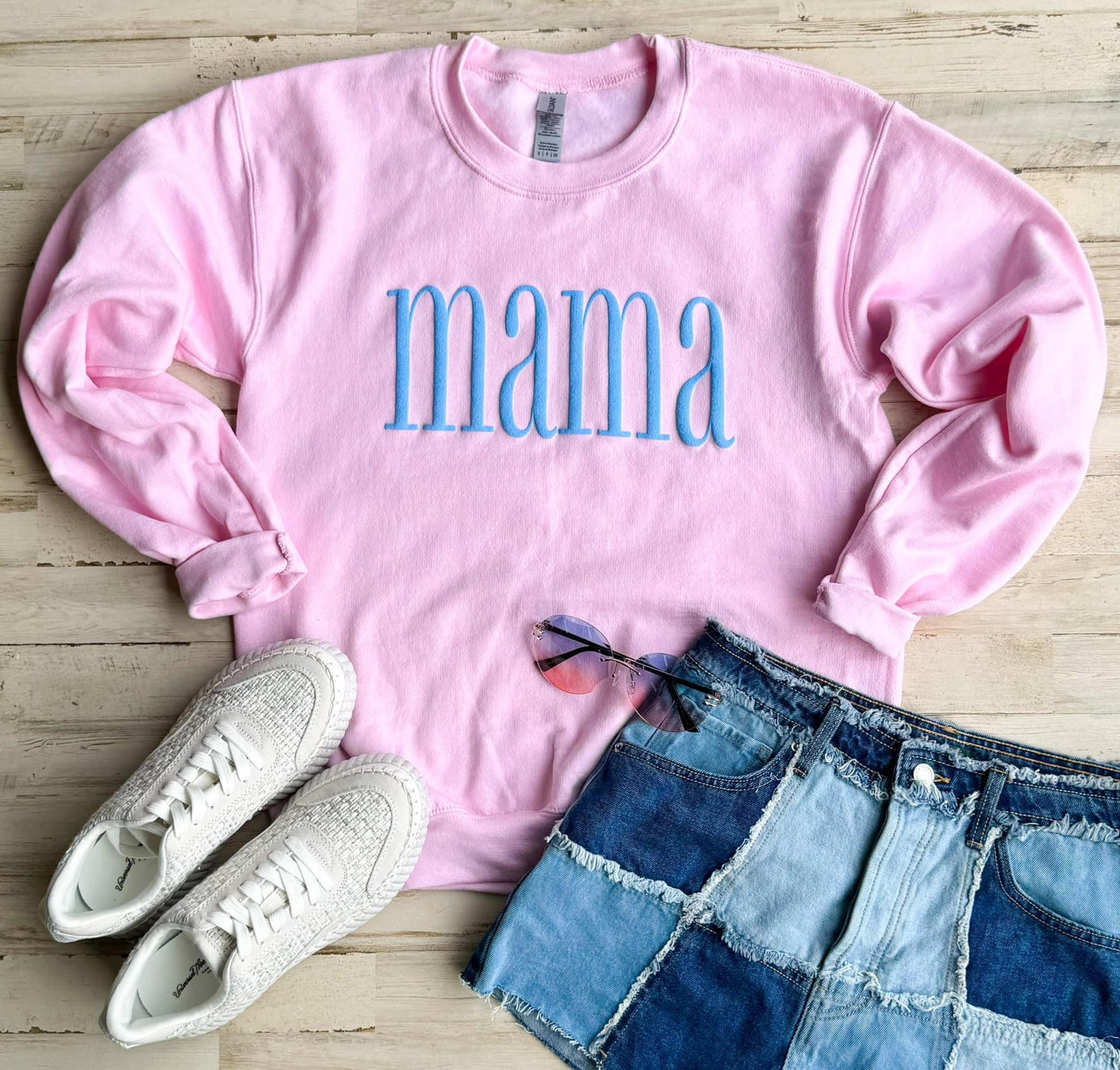 Mama ~ Puff Ink Crewneck