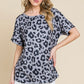 Olivia ~ Soft Animal Print Top