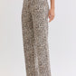 Cat Eyes ~ Leopard Print Dad Jeans