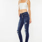 Felix ~ Kancan High Rise Dark Wash Skinny Jeans