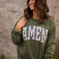 AMEN ~ Dalmatian Print Crewneck Sweatshirt