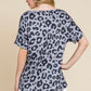 Olivia ~ Soft Animal Print Top